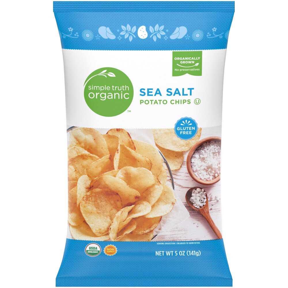 Pick N Save Simple Truth Organic Sea Salt Potato Chips 5 Oz