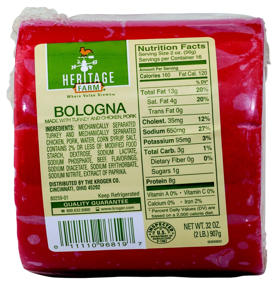 30 Oscar Mayer Bologna Nutrition Label Labels Design Ideas 2020