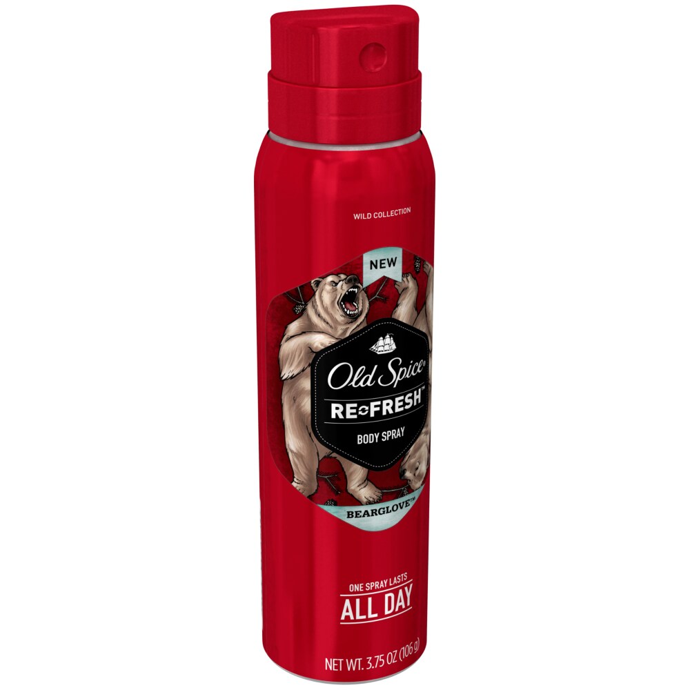 Old Spice Wild Collections Bearglove Refresh Body Spray