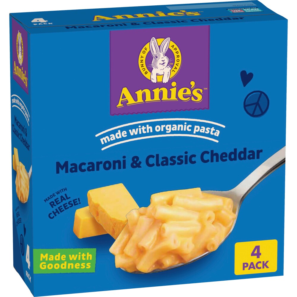 Annie's Organic Mac & Cheese Variety Pack (6 Ounce box, 12 Count)