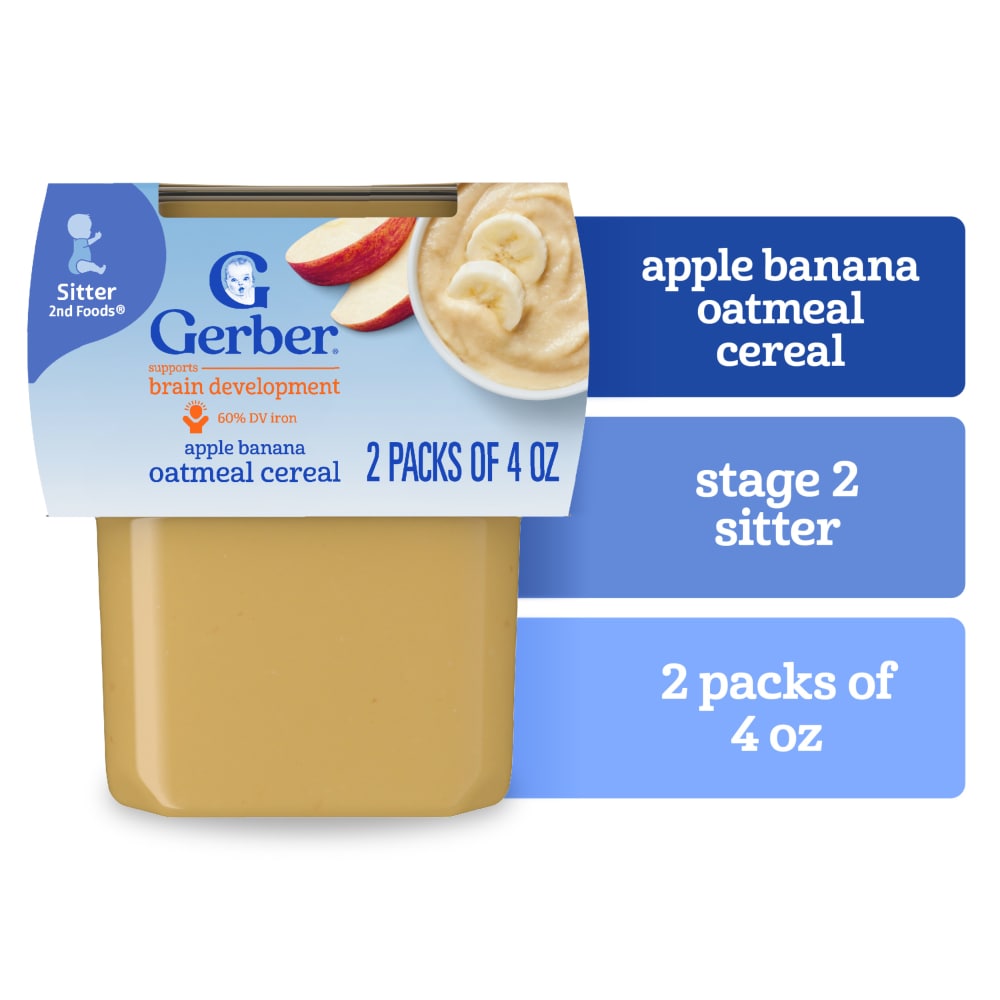 gerber oatmeal cereal