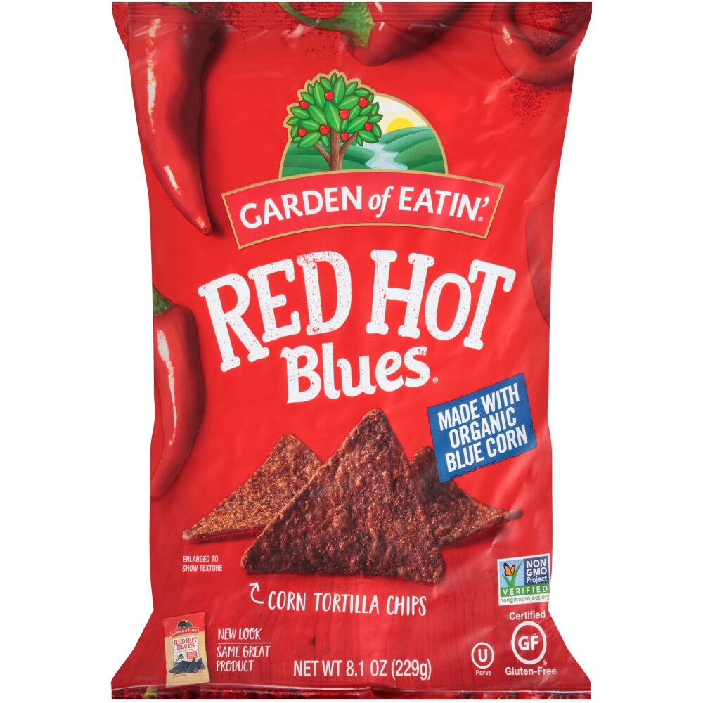 Pick N Save Garden Of Eatin Red Hot Blues Corn Tortilla Chips