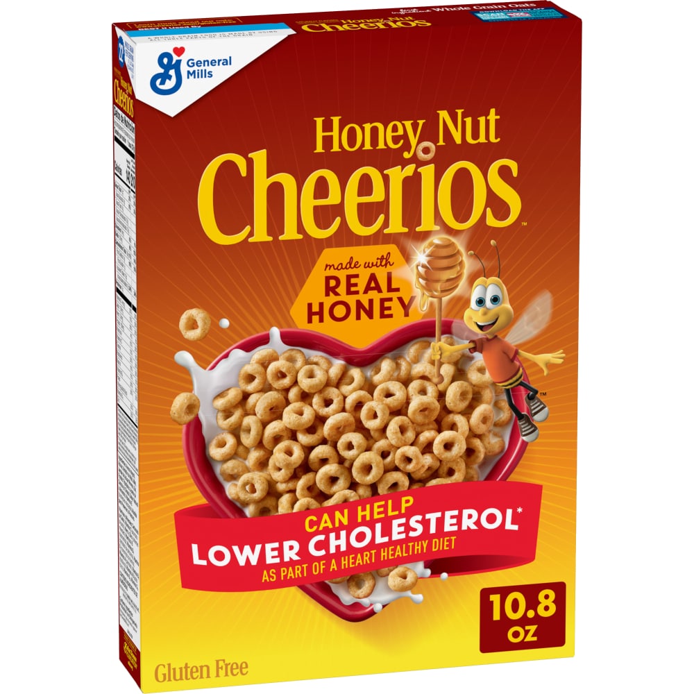 Are Honey Nut Cheerios heart-shaped?