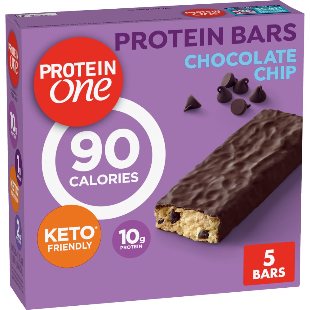 Kroger Fiber One Protein One Chocolate Chip Protein Bars 5 Ct