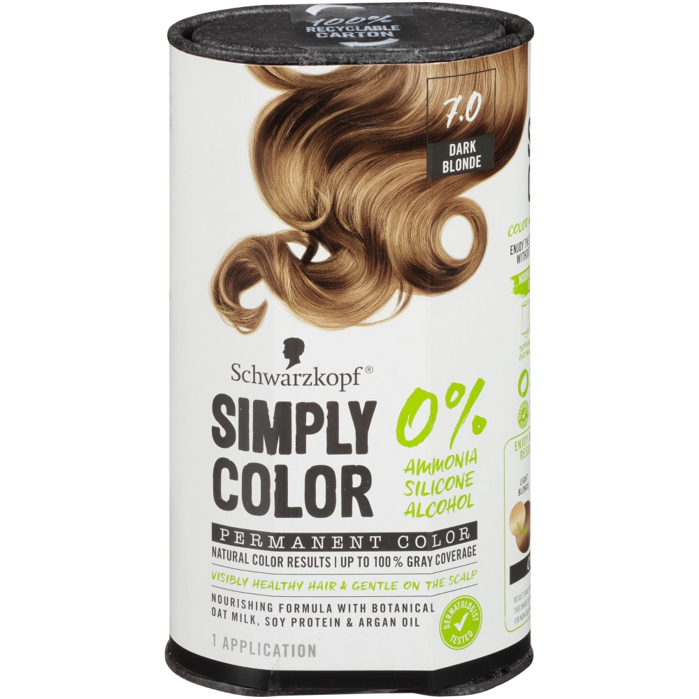 Schwarzkopf Simply Color Dark Blonde 7 0 Hair Color Kit 1 Ct Ralphs