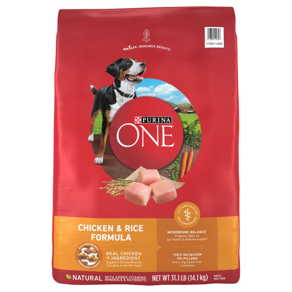 purina one smartblend chicken & rice adult formula dry dog food