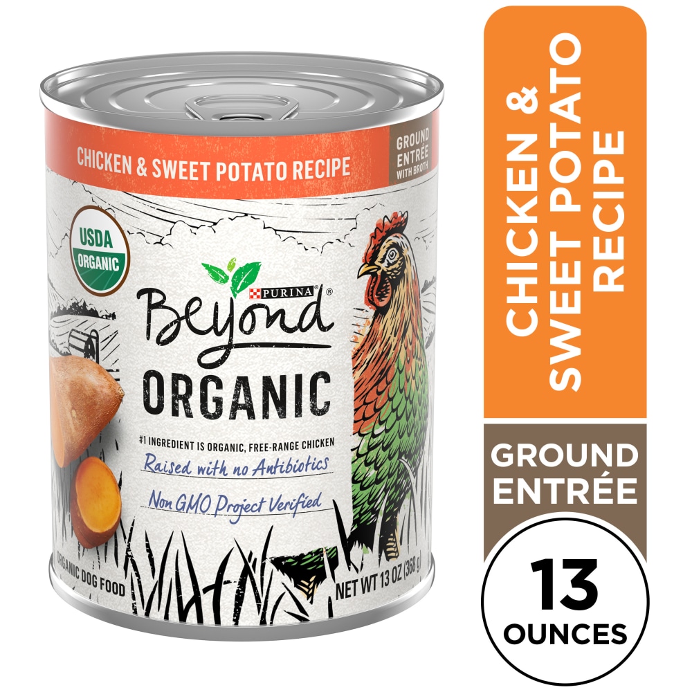 organix chicken and sweet potato dog food