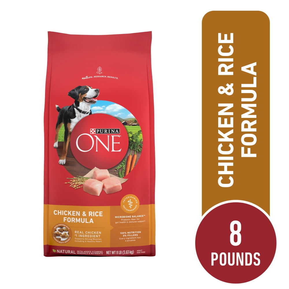 purina one smartblend chicken & rice adult formula dry dog food