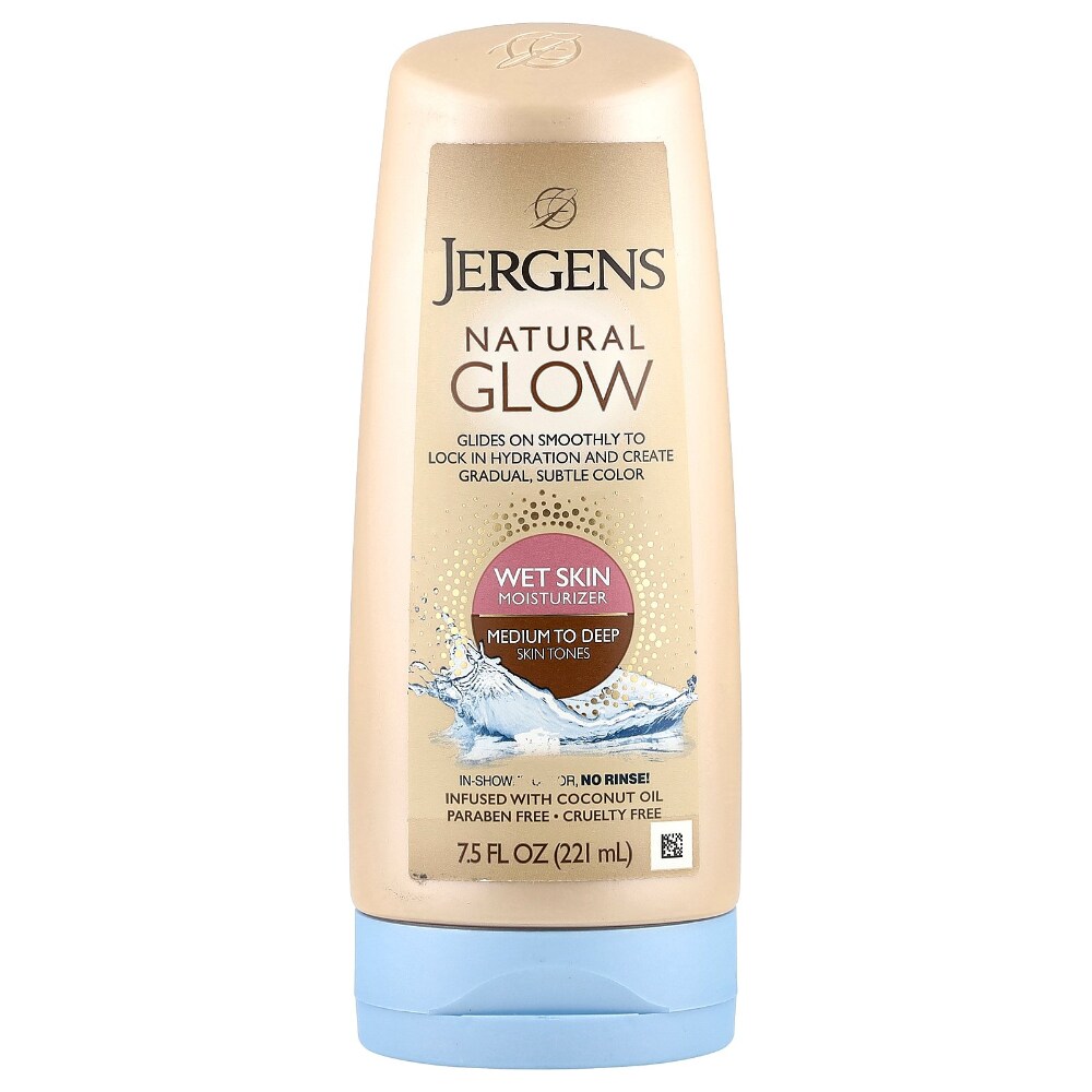 Jergens natural glow wet skin moisturizer discount