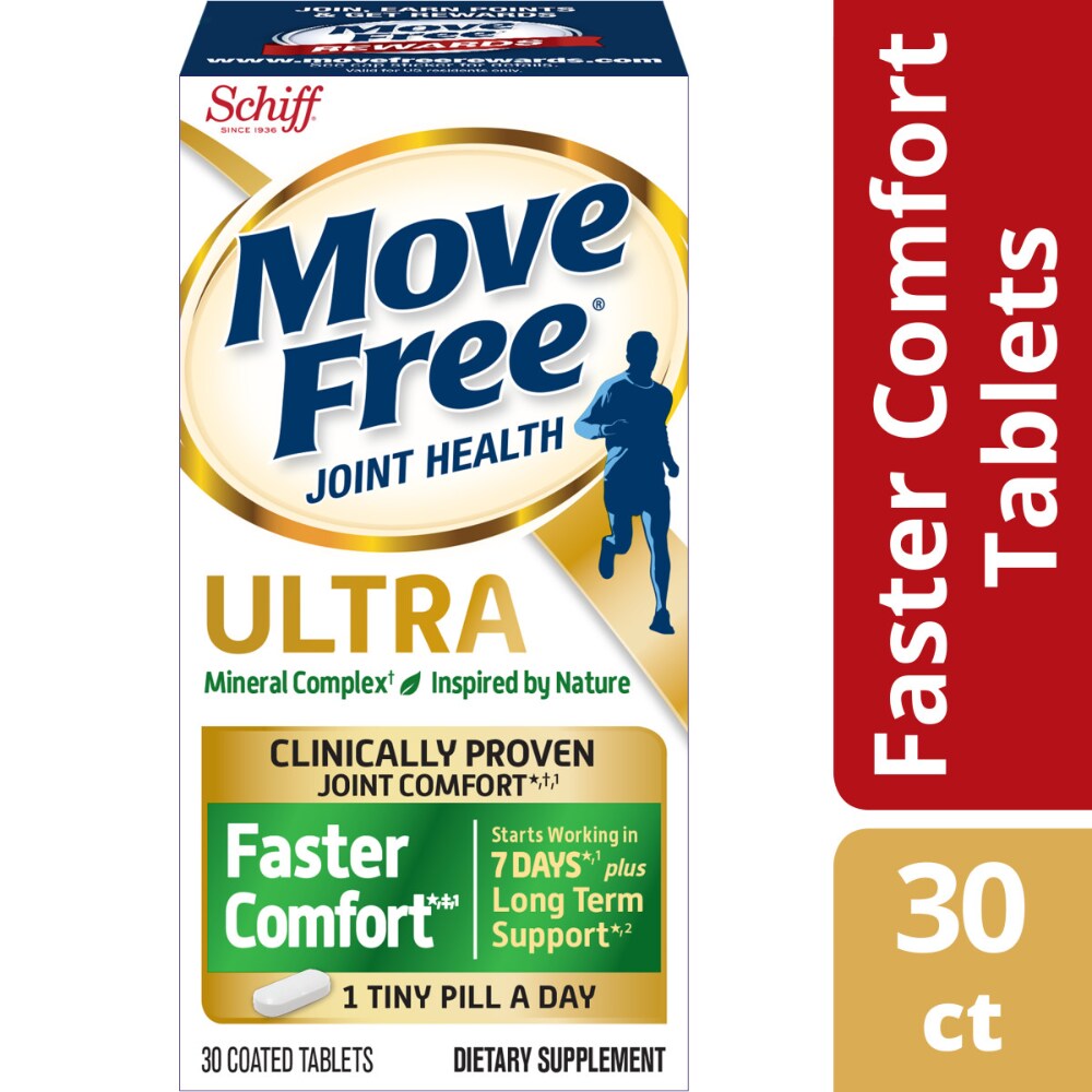 Qfc Move Free Ultra Faster Comfort Joint Health Supplement With