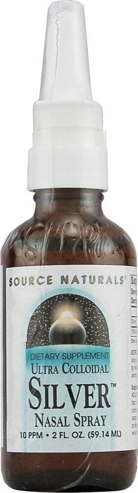 Source Naturals Ultra Colloidal Silver Nasal Spray 10 Ppm 2 Fl Oz King Soopers