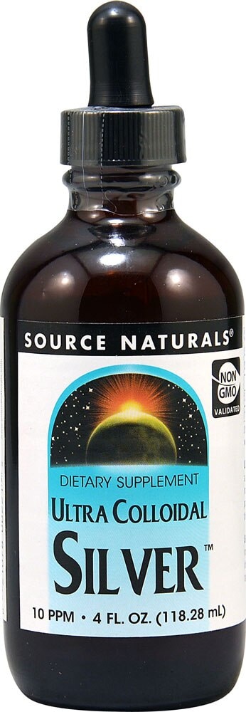 Source Naturals Ultra Colloidal Silver 10 Ppm 4 Fl Oz Dillons Food Stores