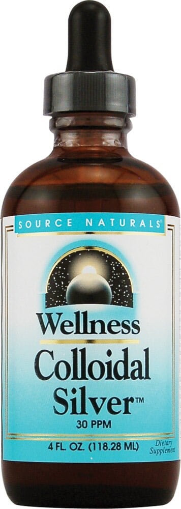 Source Naturals Wellness Colloidal Silver 30 Ppm 4 Fl Oz Foods Co