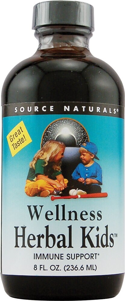 Mariano S Source Naturals Wellness Herbal Kids Liquid Peppermint 8 Fl Oz