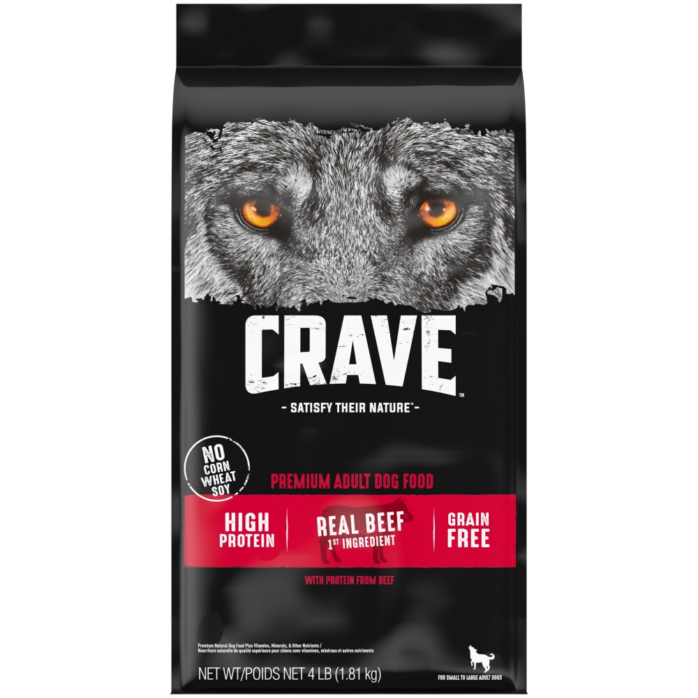 crave dog food nutrition