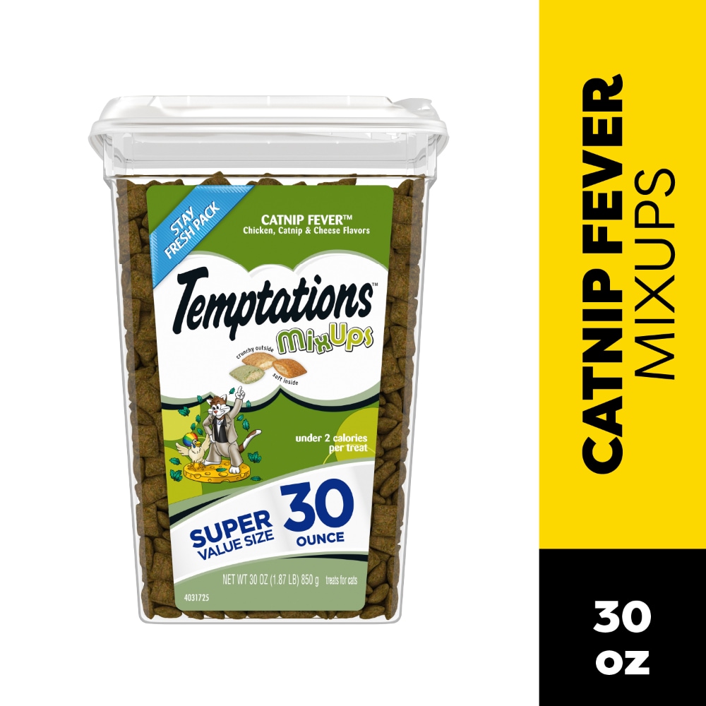 Temptations Mixups Catnip Fever Flavor Cat Treats
