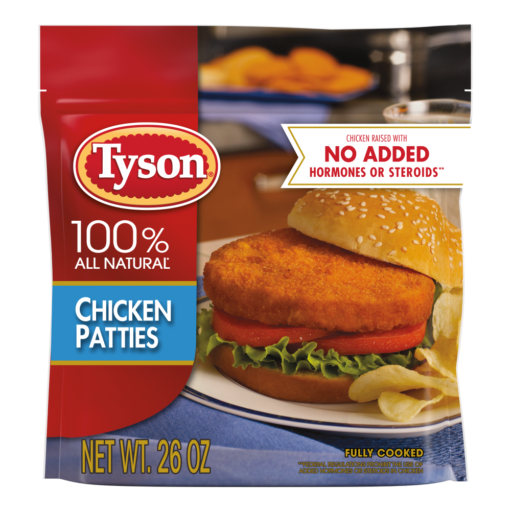 Ralphs Tyson Fully Cooked Chicken Patties 26 Oz