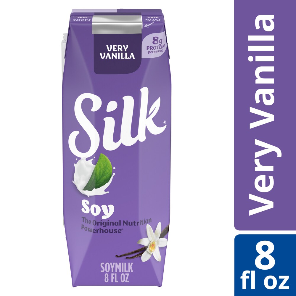 Silk Vanilla Soy Milk Nutrition Information Blog Dandk