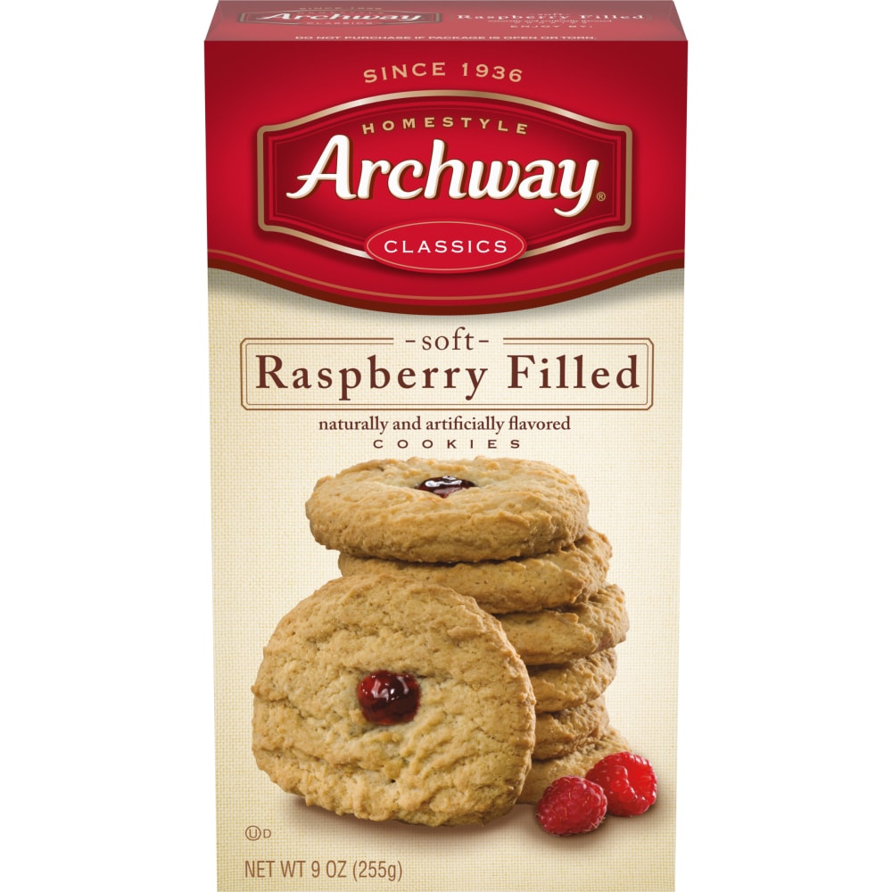 Fry S Food Stores Archway Homestyle Classics Soft Raspberry Filled Cookies 9 Oz