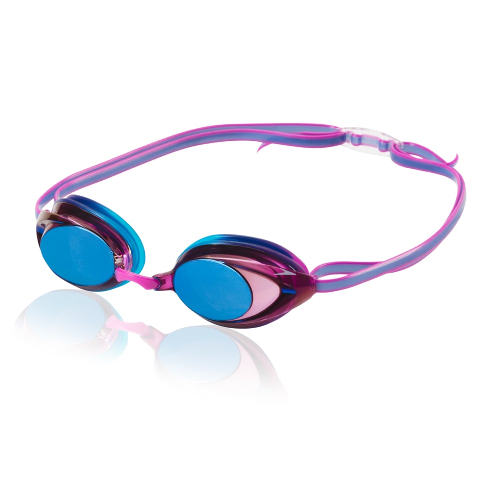 speedo jr vanquisher 2.0 mirrored swim goggles