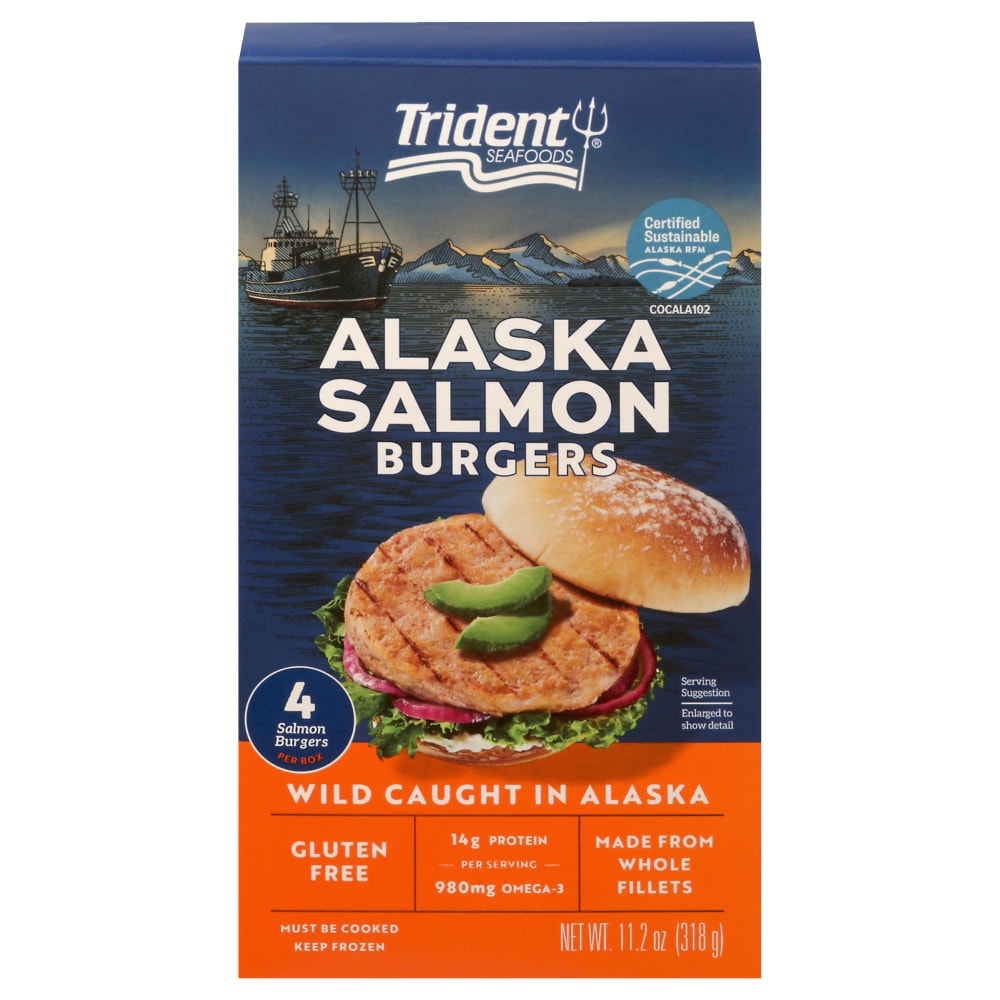 Get Pacific Seafood Premium Atlantic Salmon Burger Delivered