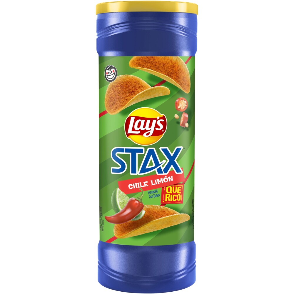 Food 4 Less Lay S Stax Que Rico Chile Limon Potato Chips 5 5 Oz