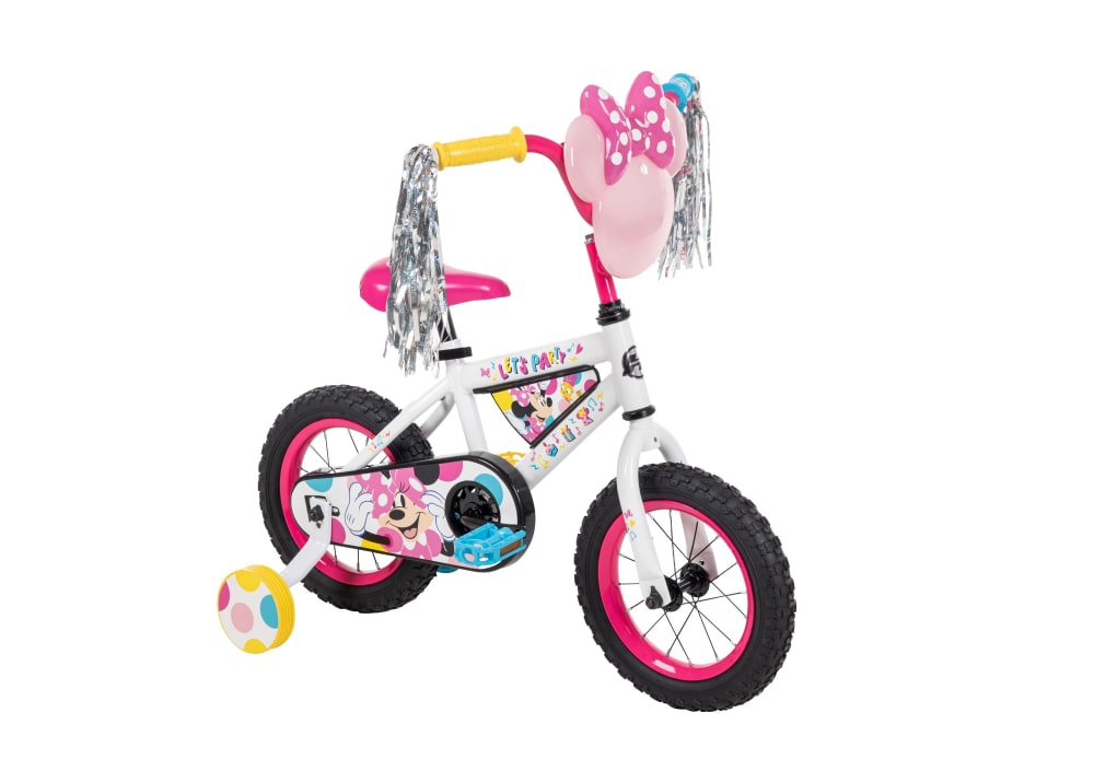Huffy Steel Diamond Frame Minnie Girls Bike - 12 in