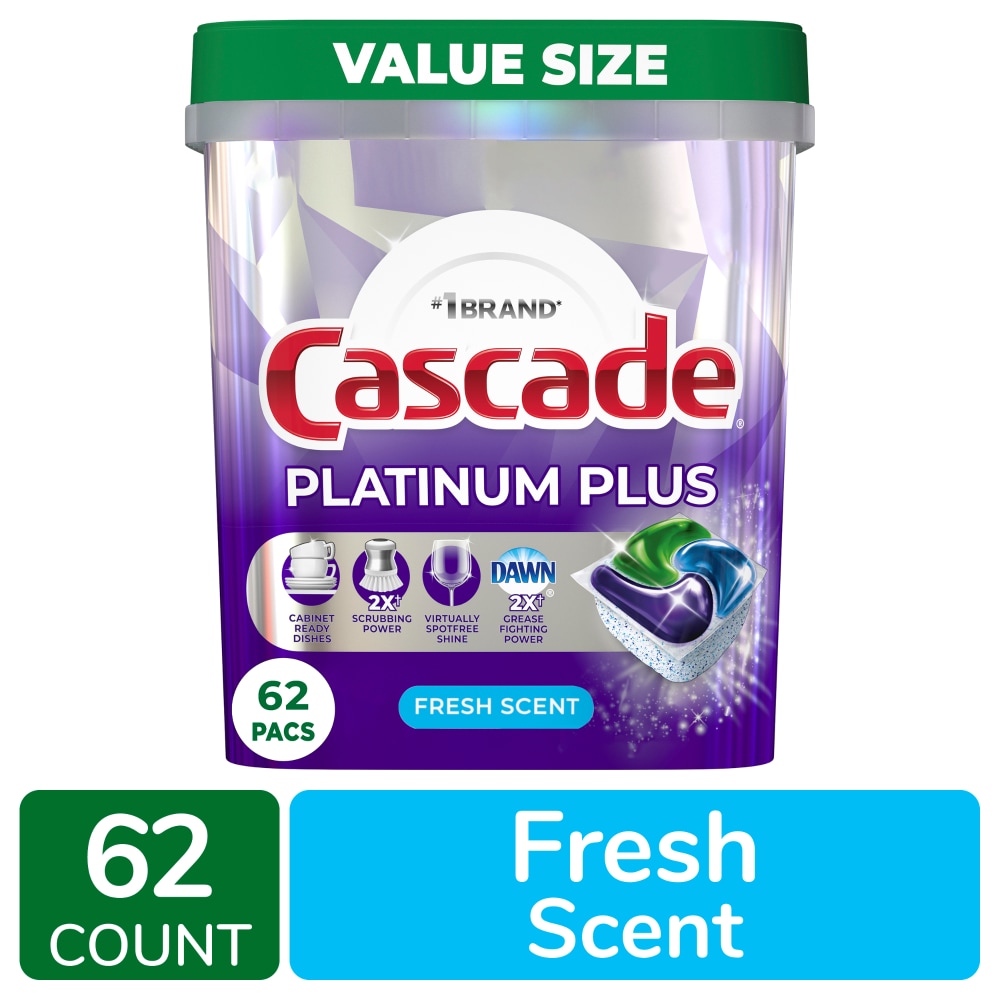 TLDR Review: Cascade Platinum Plus Detergent Pods