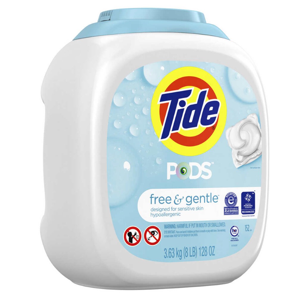 Tide free and gentle pods discount