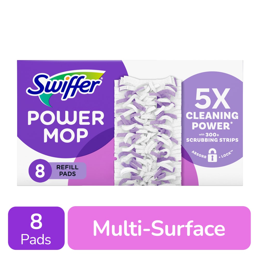 Swiffer PowerMop Refill Pads - 8ct