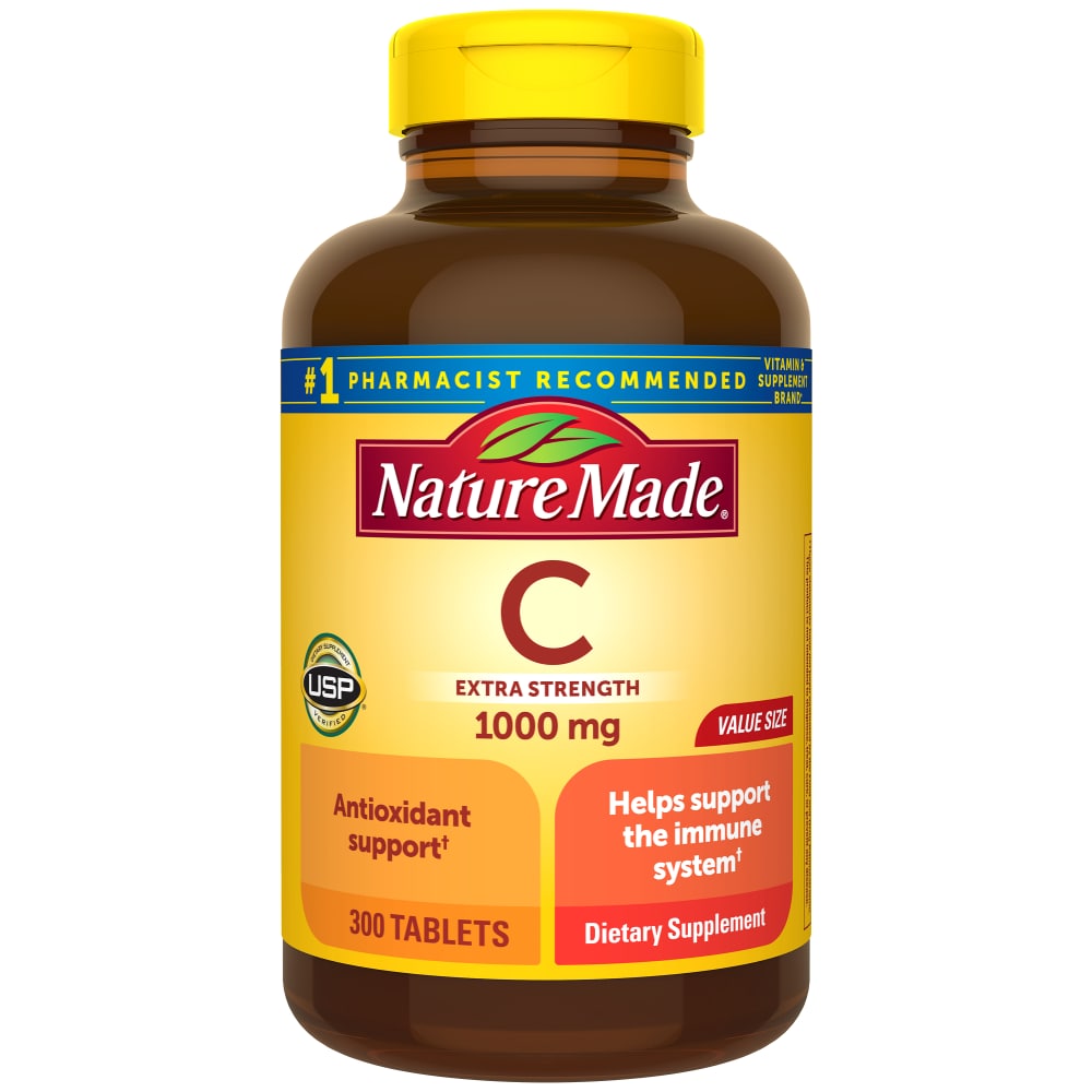 Nature Made Vitamin C Tablets 1000mg 300 Ct