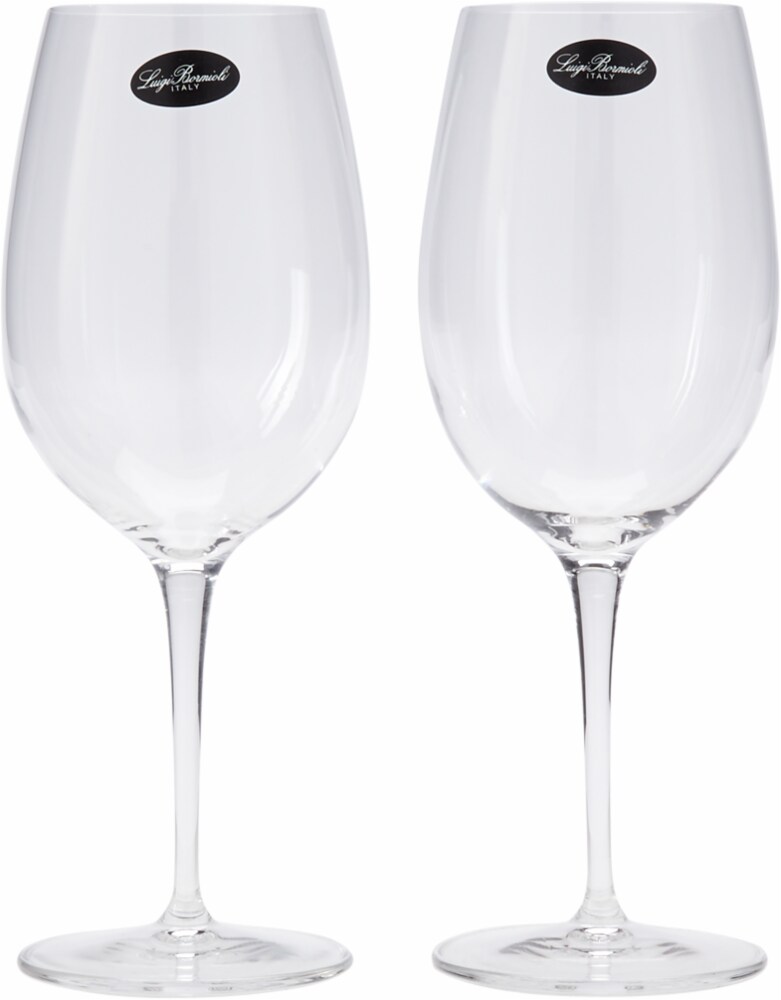 red glass wine glasses