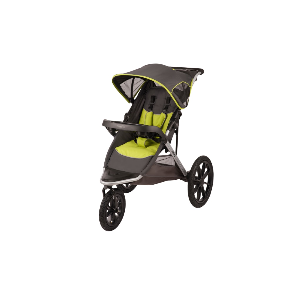 evenflo folio 3 wheel stroller