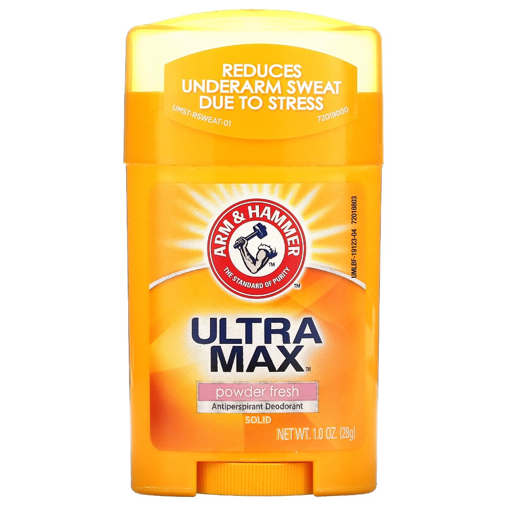 Arm & Hammer UltraMax Solid Antiperspirant Deodorant Powder Fresh - 1 oz (28 g)