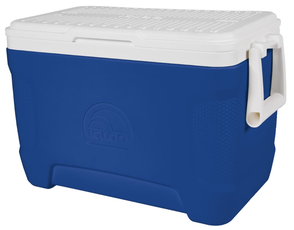 Pay Less Super Markets Igloo Cooler Blue White 25 Qt