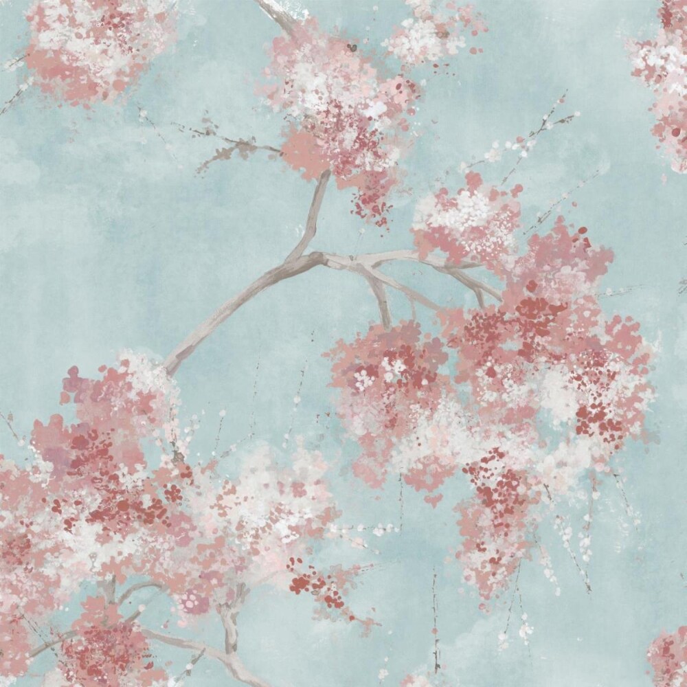 RoomMates Weeping Cherry Tree Blossom Peel and Stick Wallpaper RoomMates Weeping Cherry Tree Blossom Peel and Stick Wallpaper