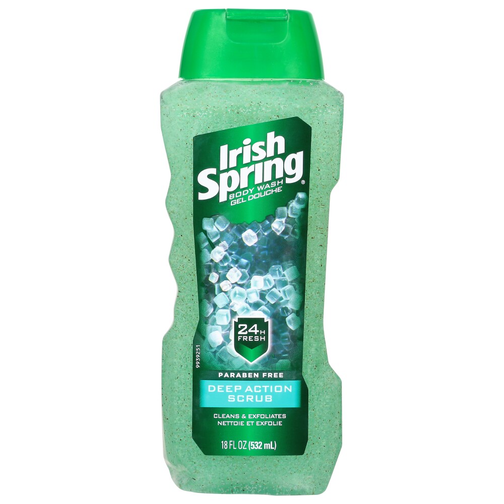 Irish Spring® Deep Action Scrub Body Wash, 18 fl oz - Baker's