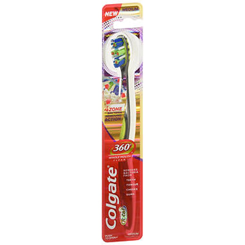 colgate 360 advanced 4 zone toothbrush