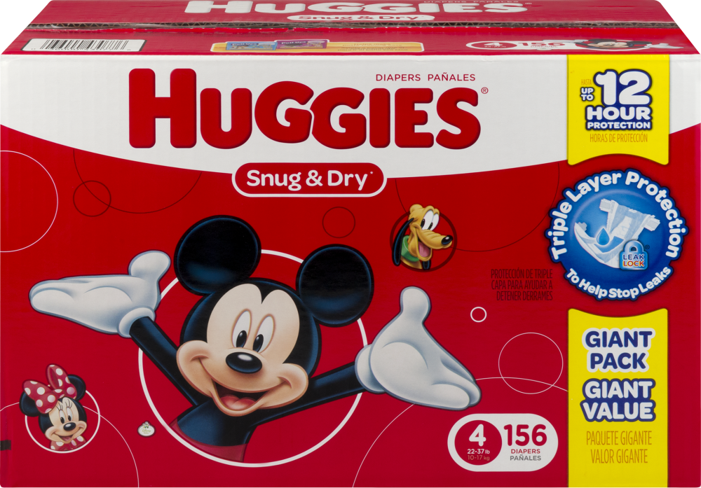 huggies big pack size 4