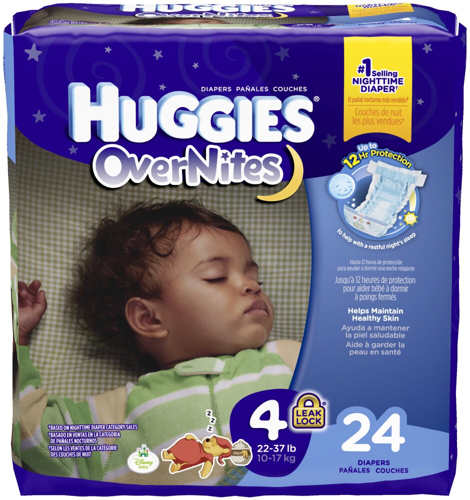 huggies nighttime diapers