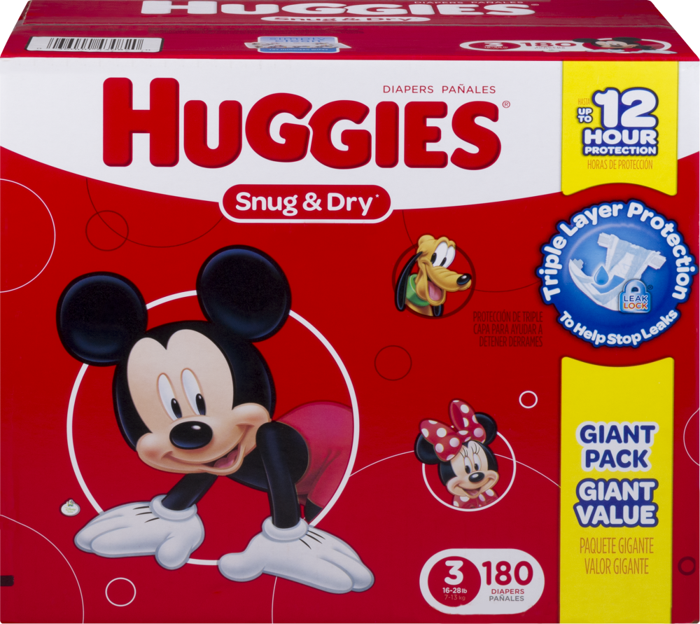 huggies giant pack