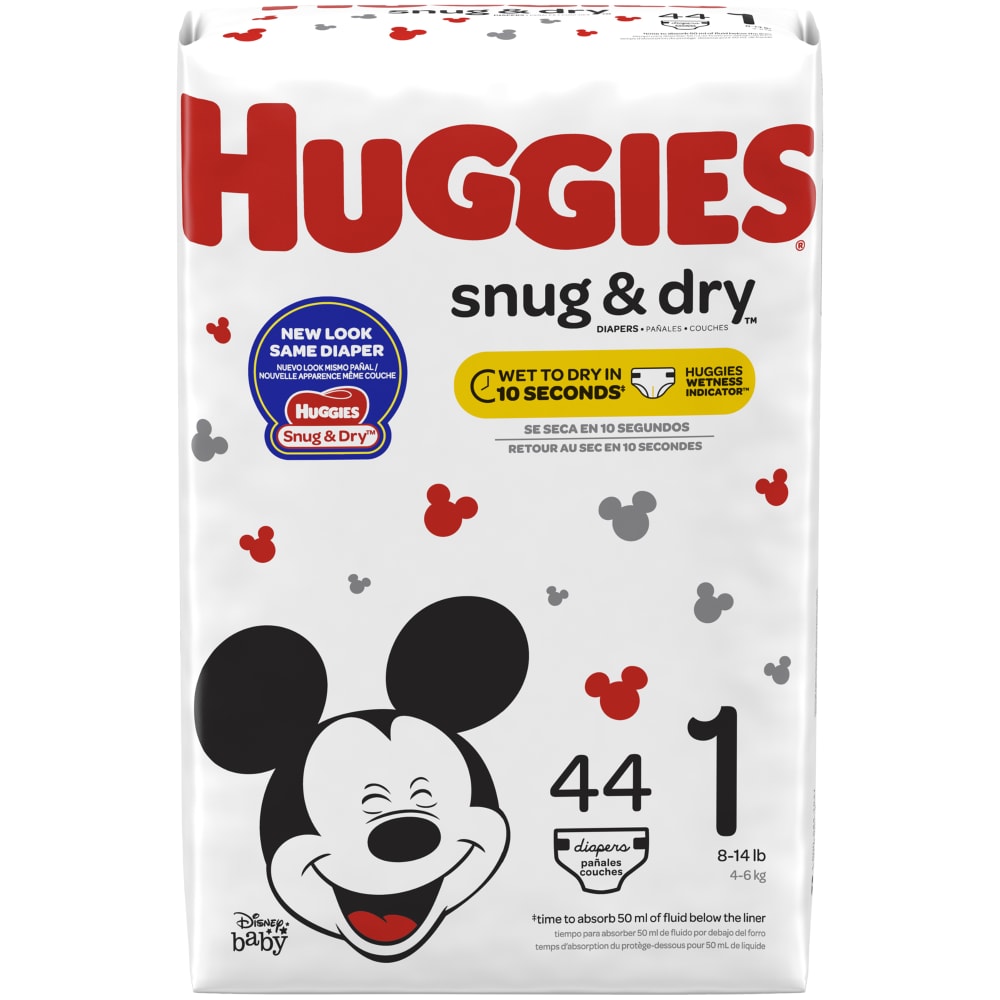 huggies snug & dry diapers size 1