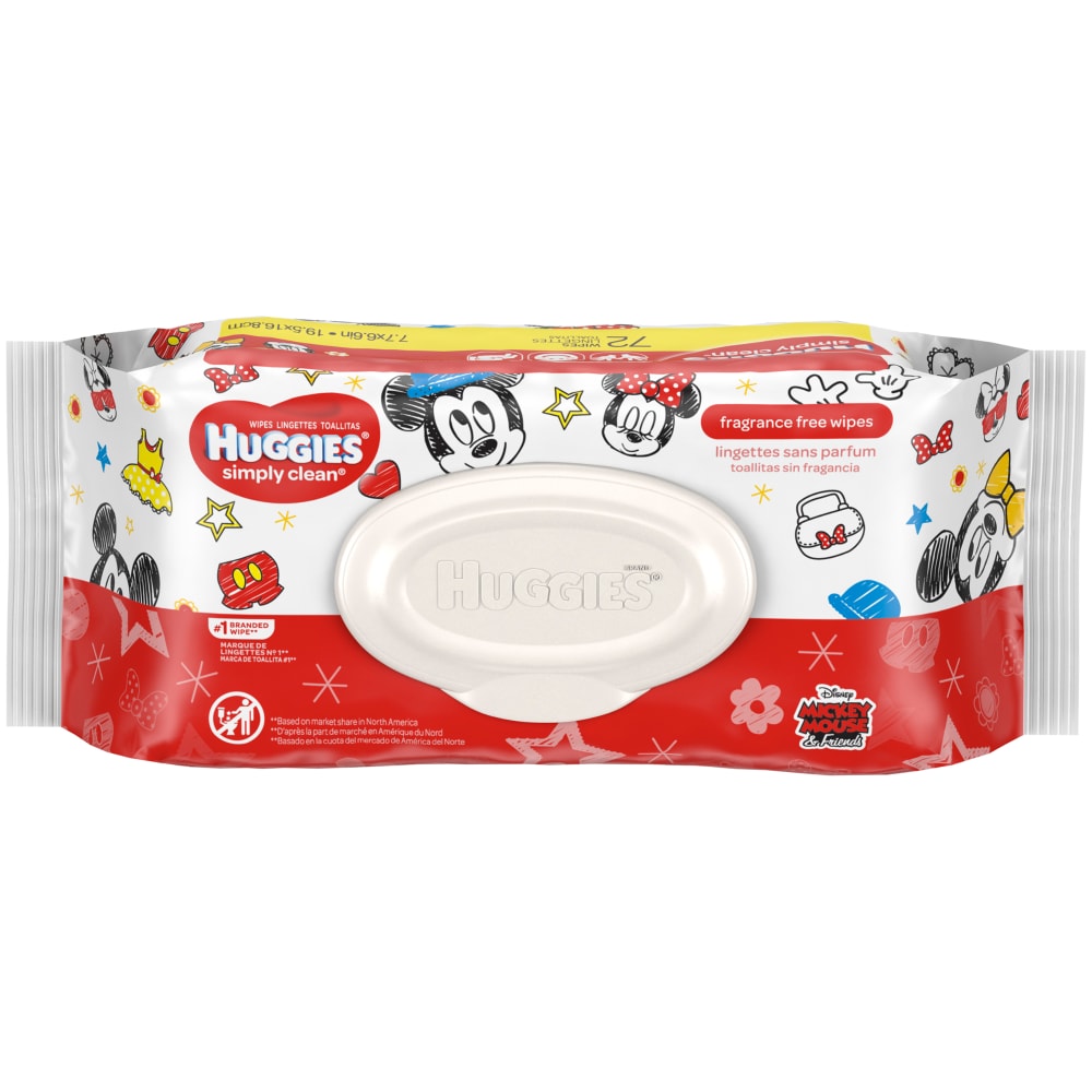 huggies simply clean baby wipes