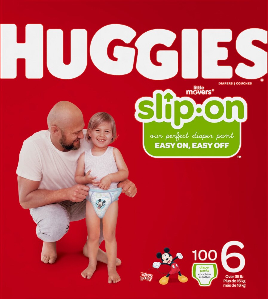 huggies little movers slip on size 5