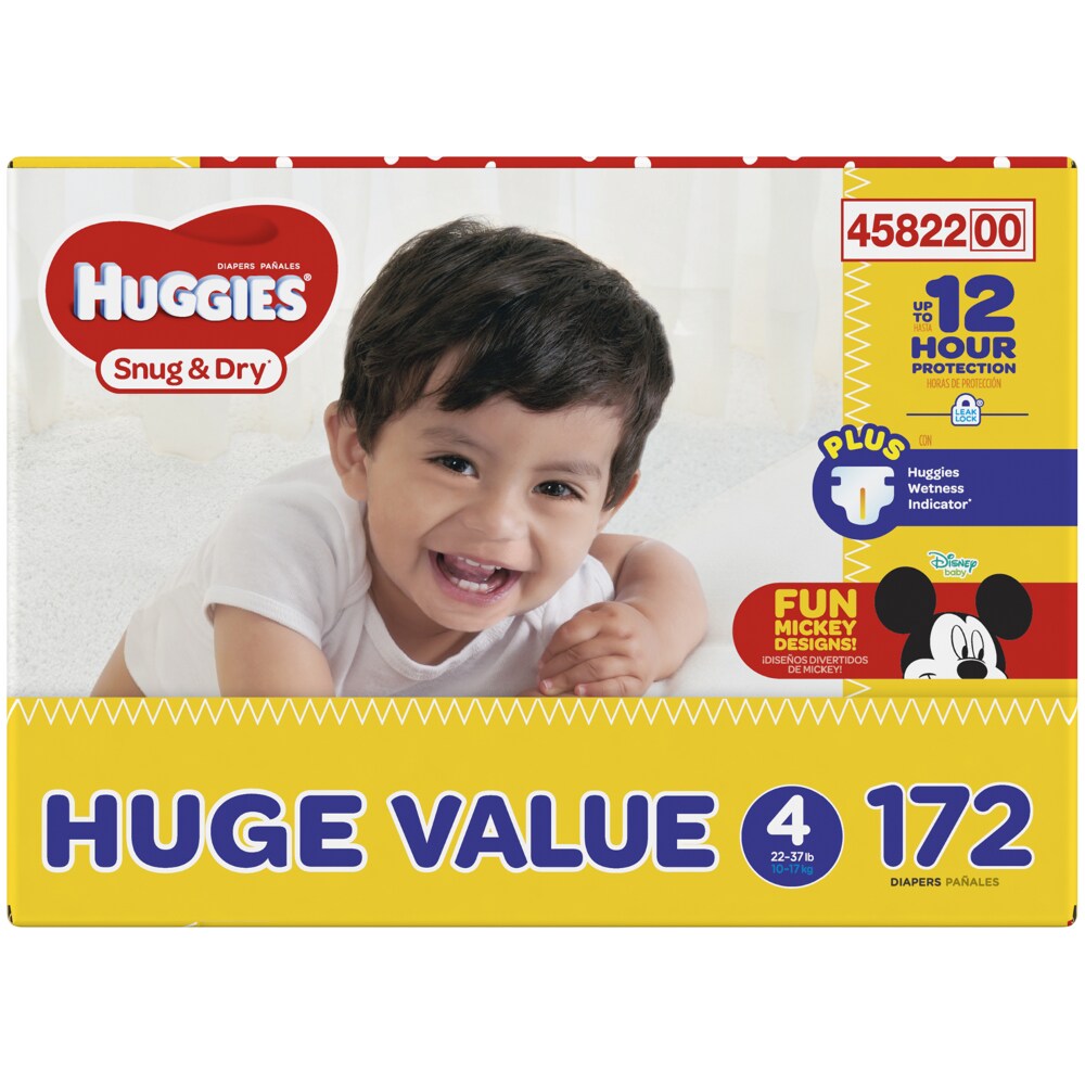 172 huggies diapers