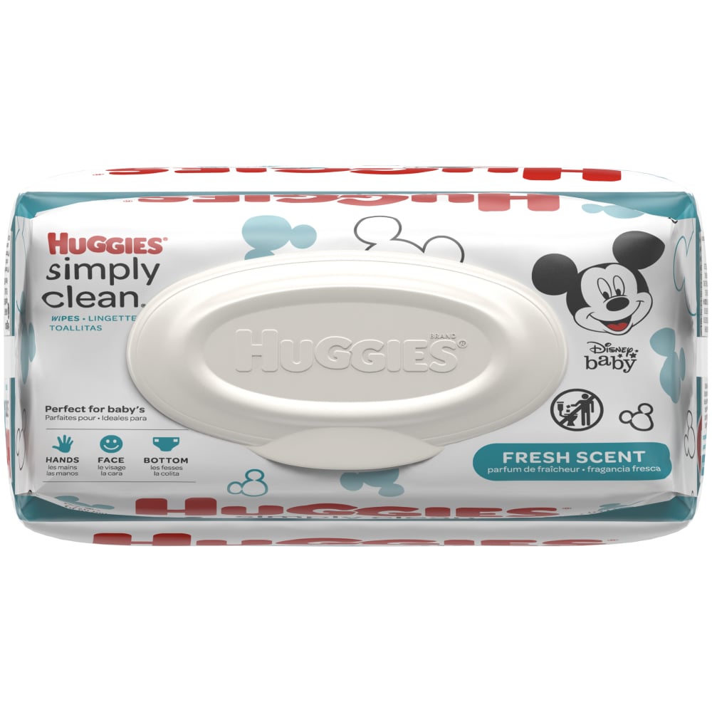 huggies simply clean fresh scent baby wipes