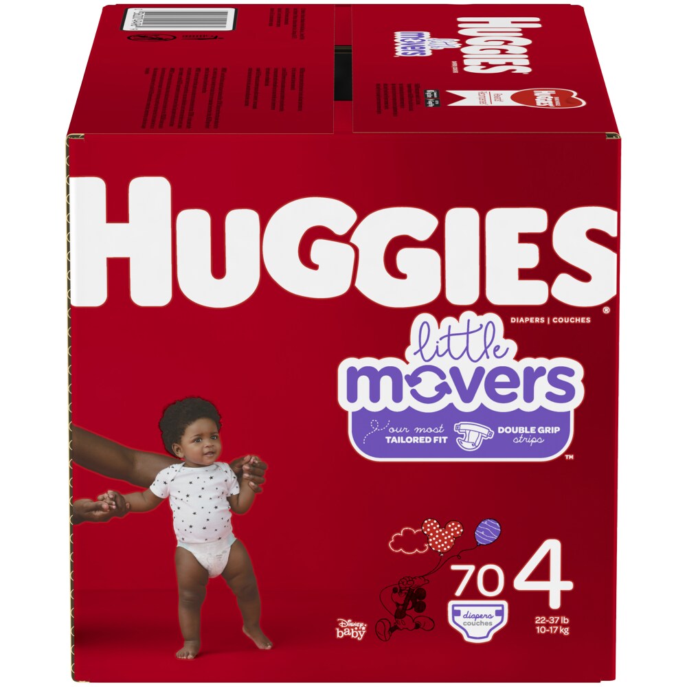 huggies little movers size 4
