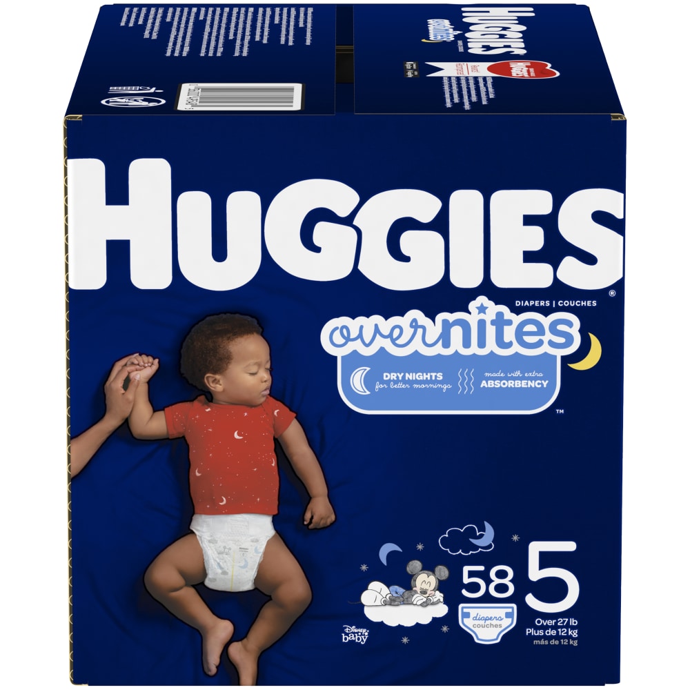 huggies nighttime diapers size 6