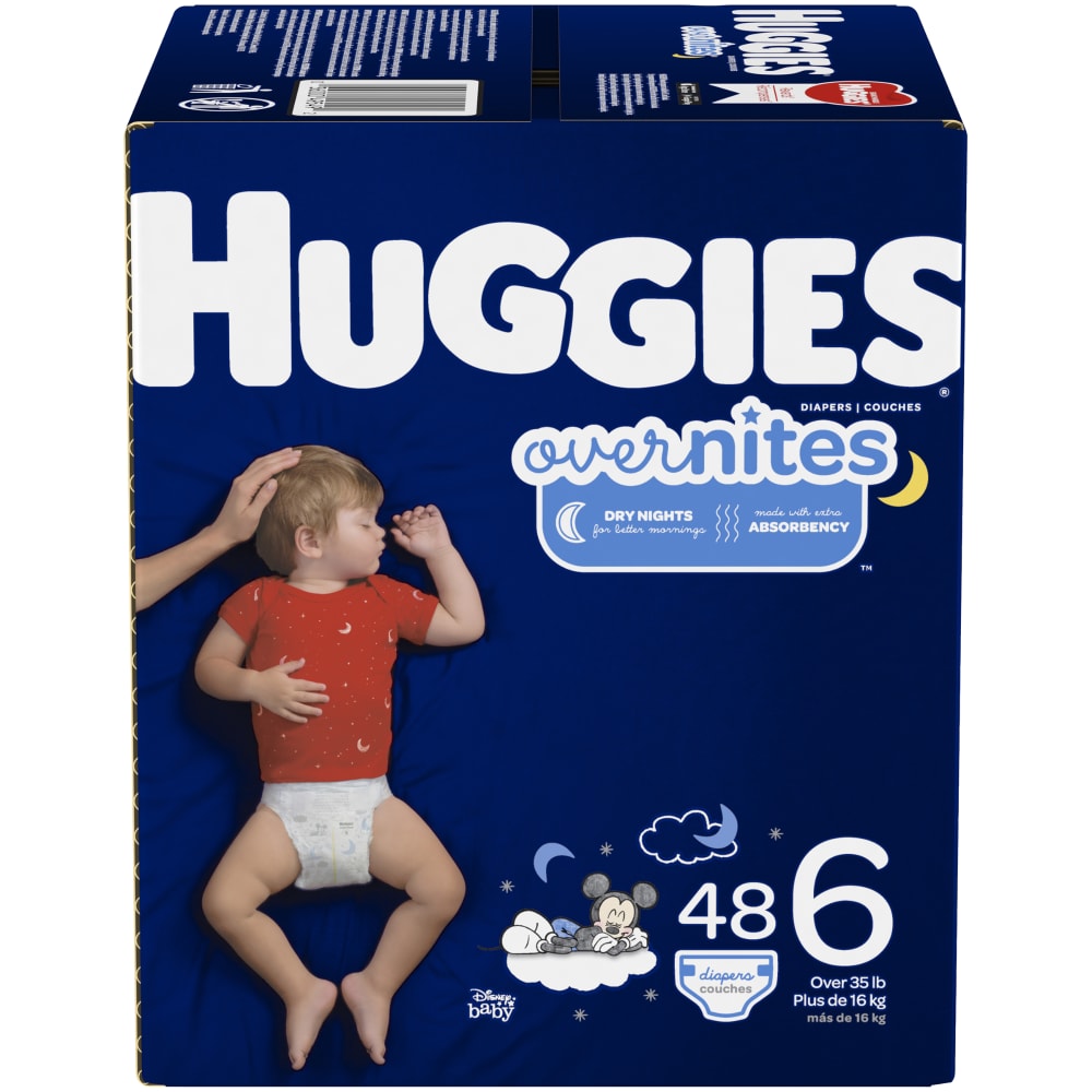 huggies nighttime diapers size 6