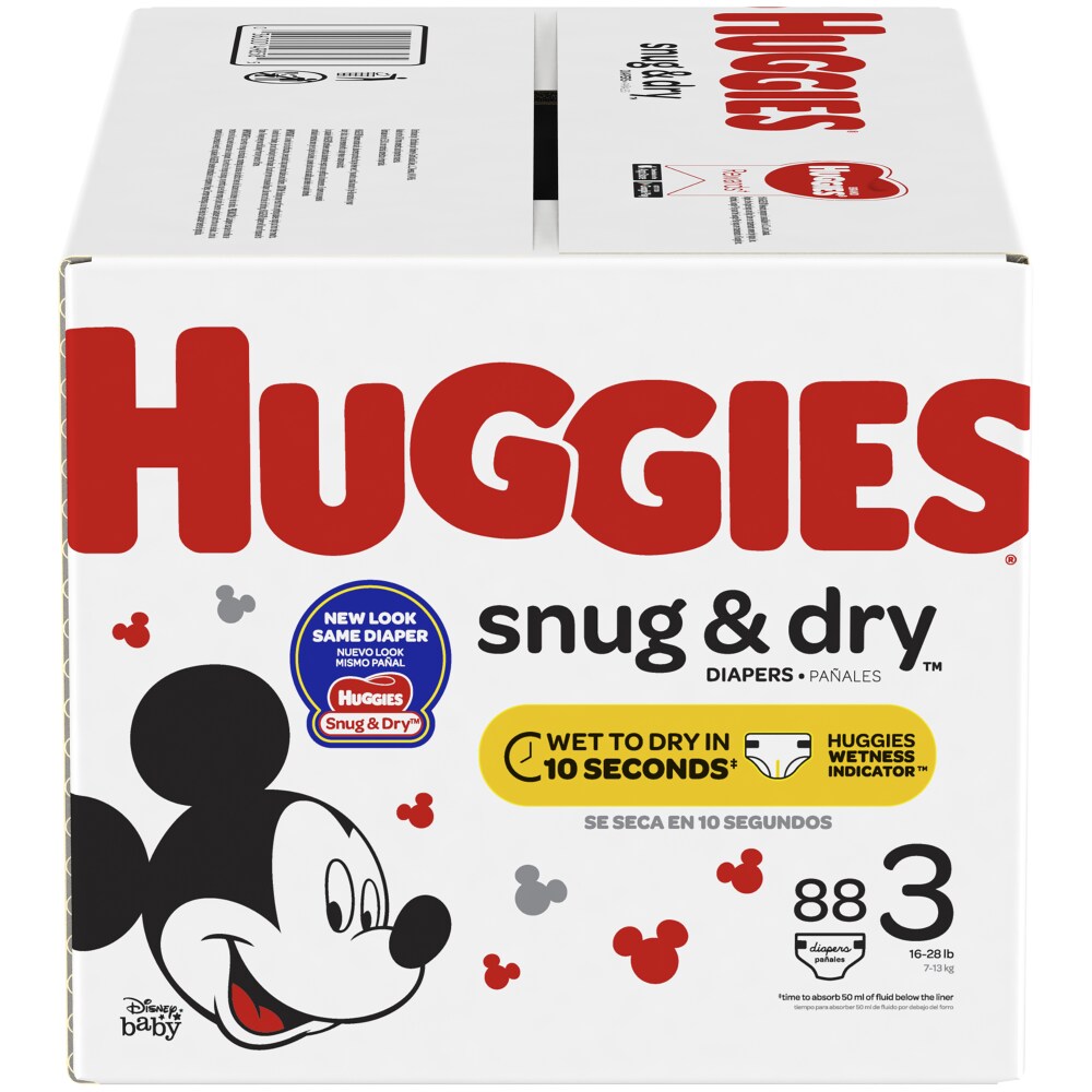 huggies snug & dry diapers size 3